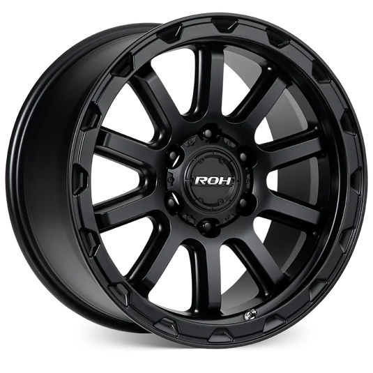 ROH ONYX 17x9 Matte Black wheel