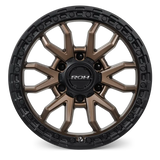 Load image into Gallery viewer, ROH RAID 18" - BRONZE CENTRE BLACK LIP front view
