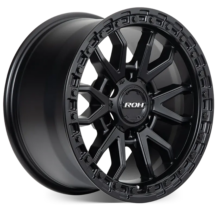 ROH RAID 18" - MATTE BLACK angled view