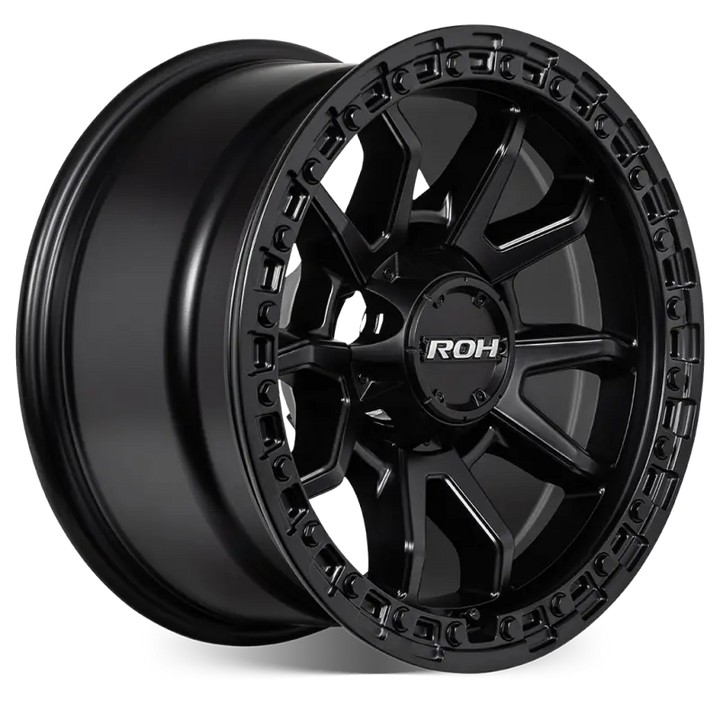 ROH RAID 5 17" - MATTE BLACK angled view
