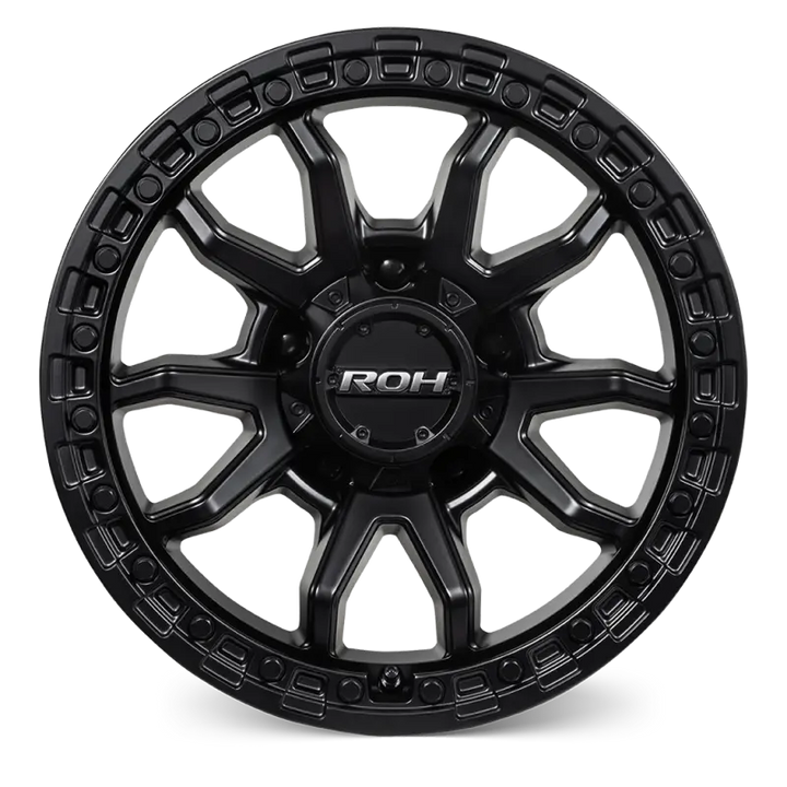 ROH RAID 5 17" - MATTE BLACK front view