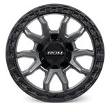 Load image into Gallery viewer, ROH RAID 5 17" - GRAPHITE CENTRE BLACK LIP front view
