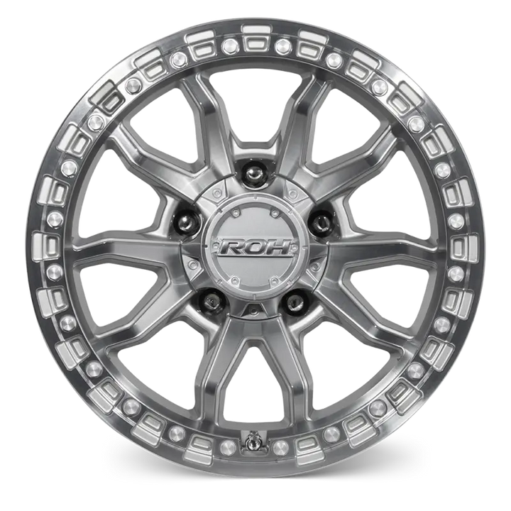 ROH RAID 5 17" - MACHINED front view