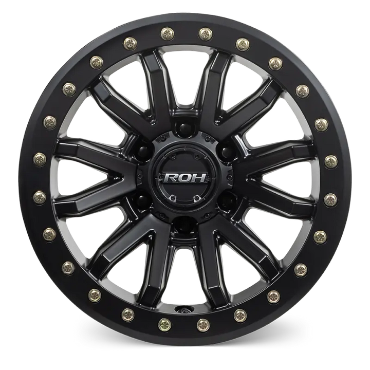 ROH ZULLO 17" - MATTE BLACK front view